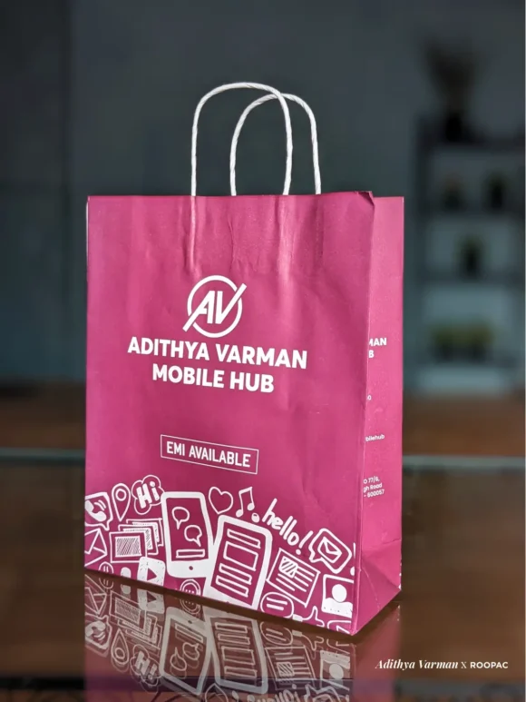 Adithya Varman Mobile Hub Paper Bag, Chennai