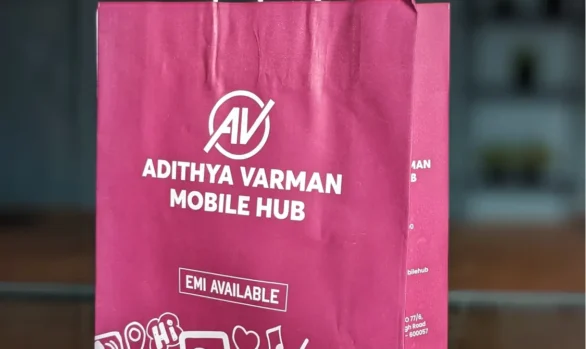 Adithya Varman Mobile Hub Paper Bag, Chennai