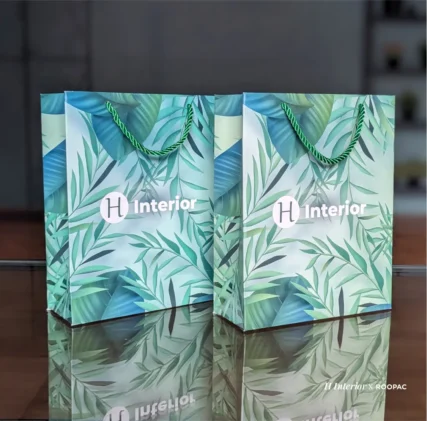 Chennai's H Interior shop bag, ideal for gifts and home accessories