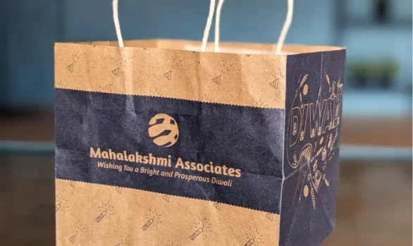 Mahalakshmi Associates Diwali Gift Bags - Festive and Durable