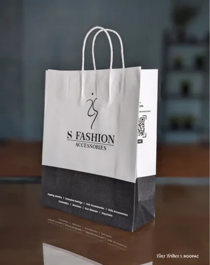 Chic paper bag from S Fashion, Erode and Chennai.