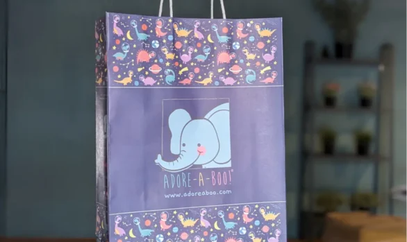 Trendy Kids Clothes Packaging: Adore A Boo's Playful Bags