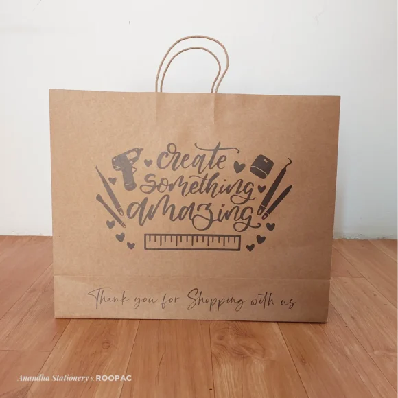 Paper Bag for art and craft Stationery Store