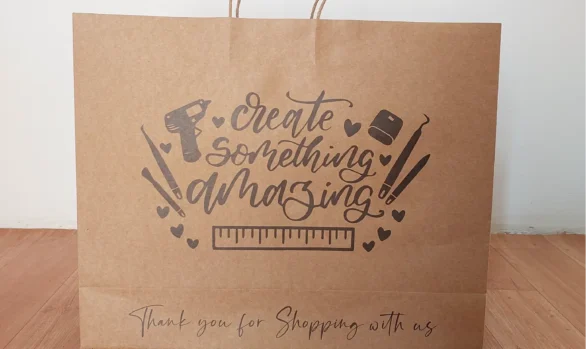 Paper Bag for art and craft Stationery Store