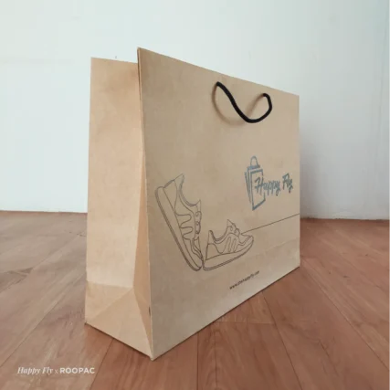 Durable paper bags for premium products