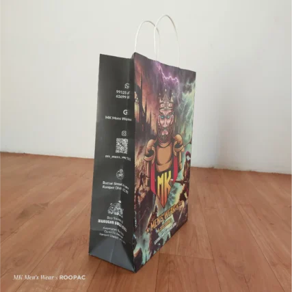 Paper Bags for Menswear Clohting