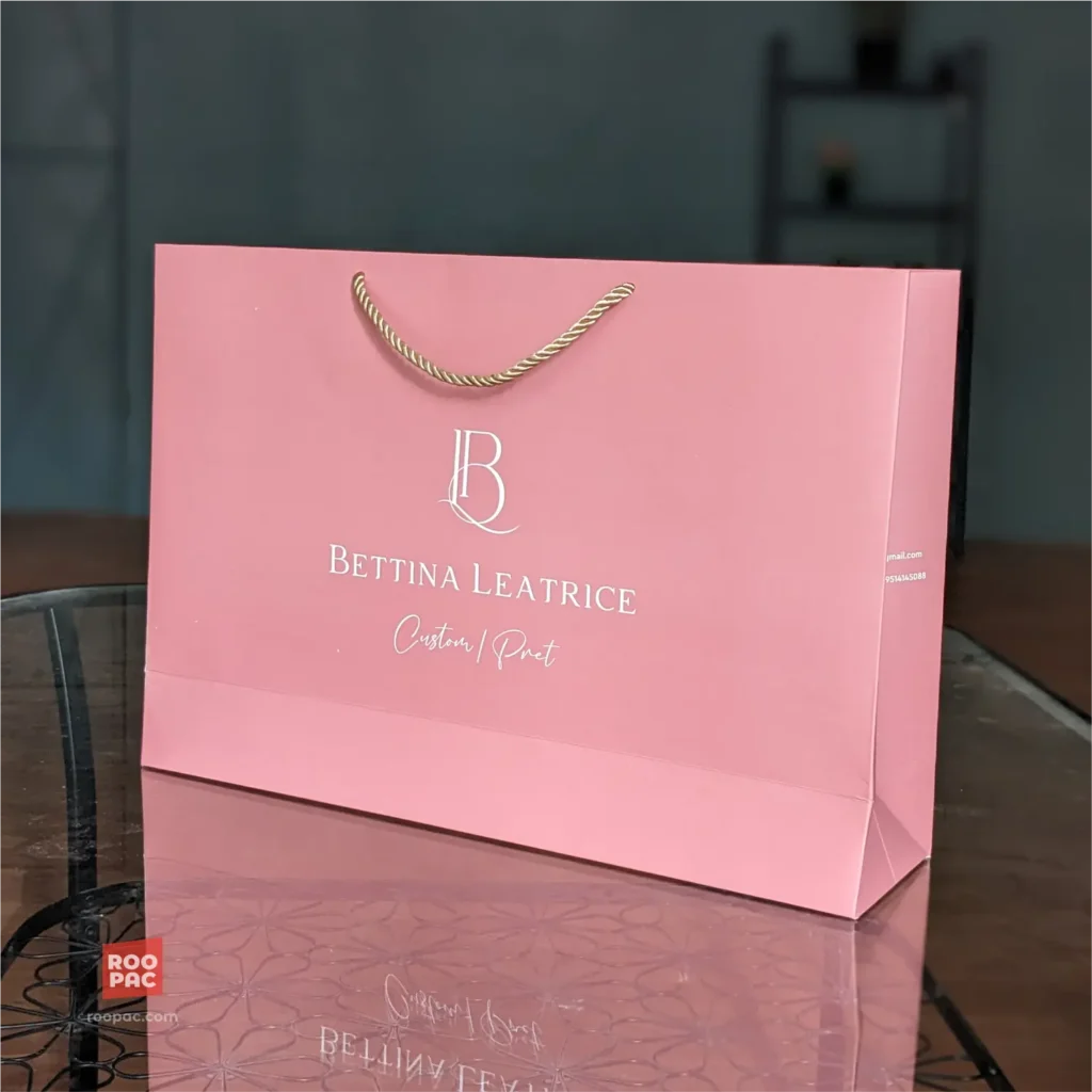 luxury paper bags for boutiques and jewelry packaging